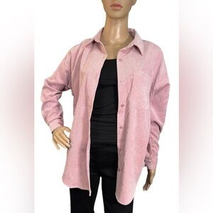 ULTRA FLIRT Corduroy Shacket